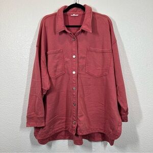 Maurices Button up sweatshirt with pockets women's size 2x